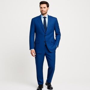 Joseph Abboud Super 100’s Wool Italian Suit 52R